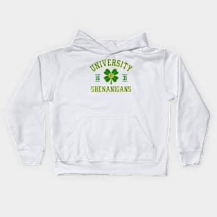 University Of Shenanigans Kids Hoodie